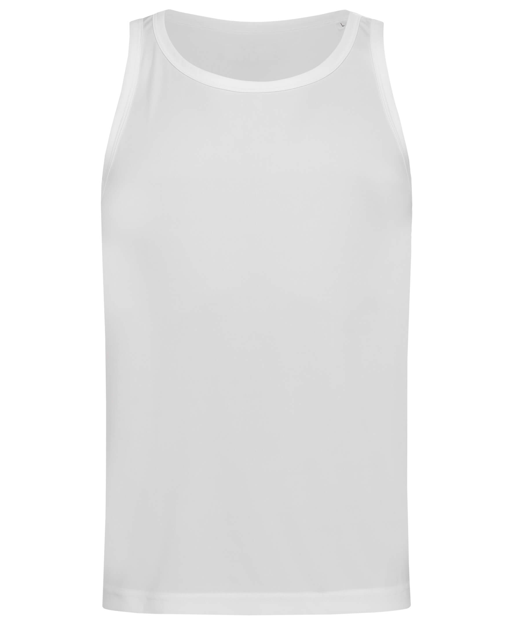 st8010_whi ST8010 Active Sports Top Men - Image 1