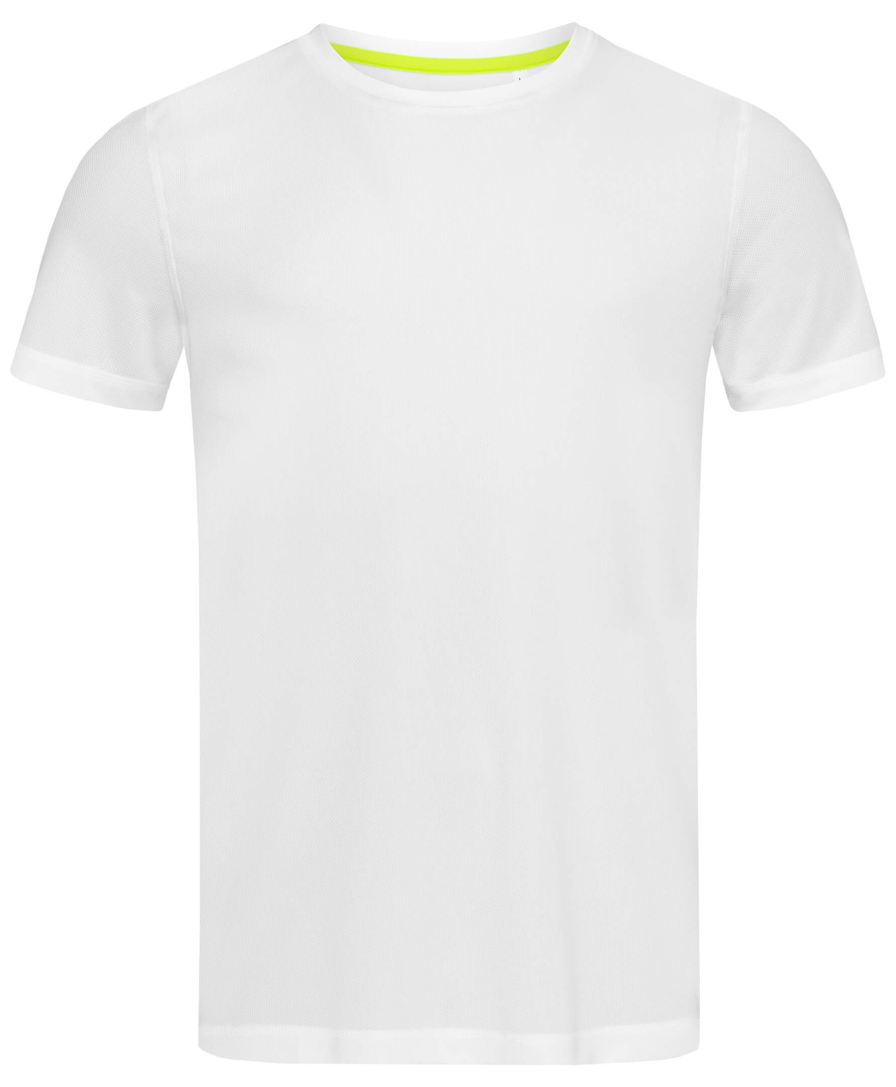 st8400_whi ST8400 Mesh T-shirt - Image 1