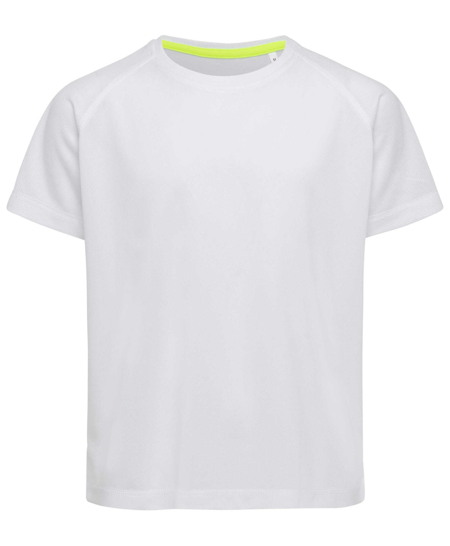 st8570_whi ST8570 Mesh Raglan T-shirt for kids - Image 1