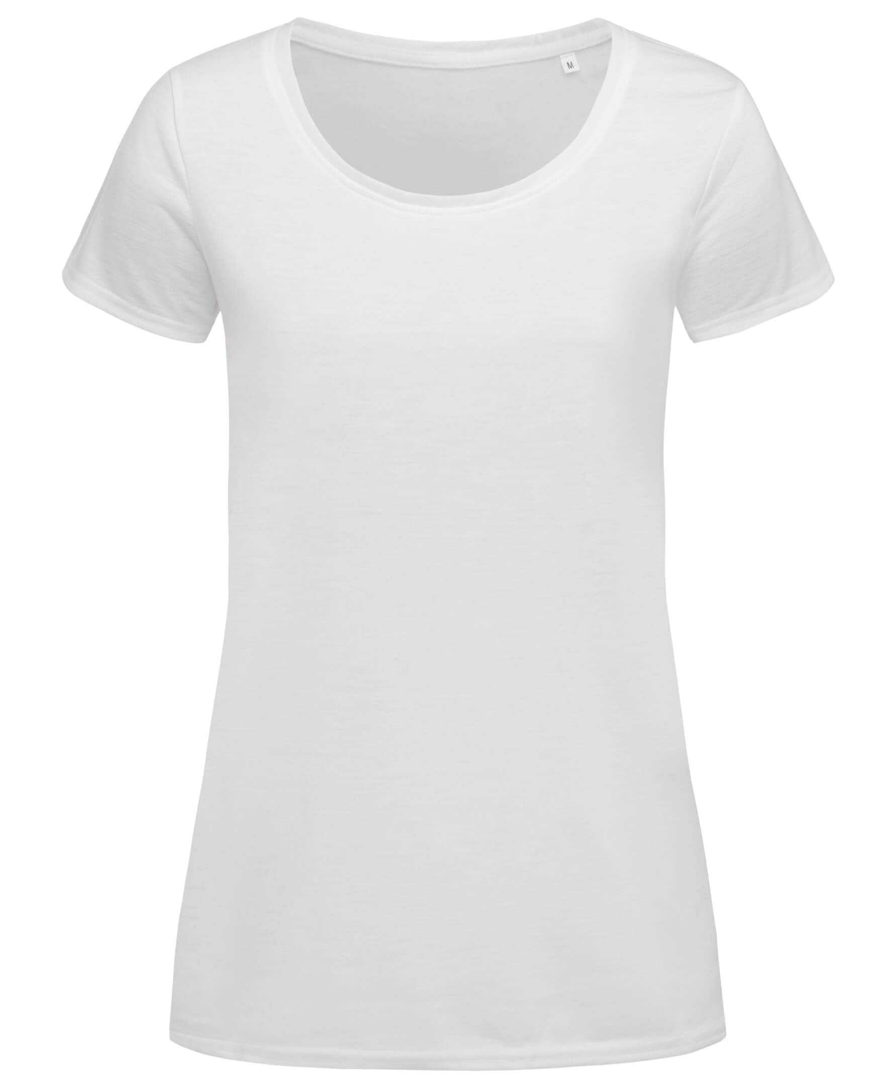 st8700_whi ST8700 Active Cotton Touch T-shirt Women - Image 1