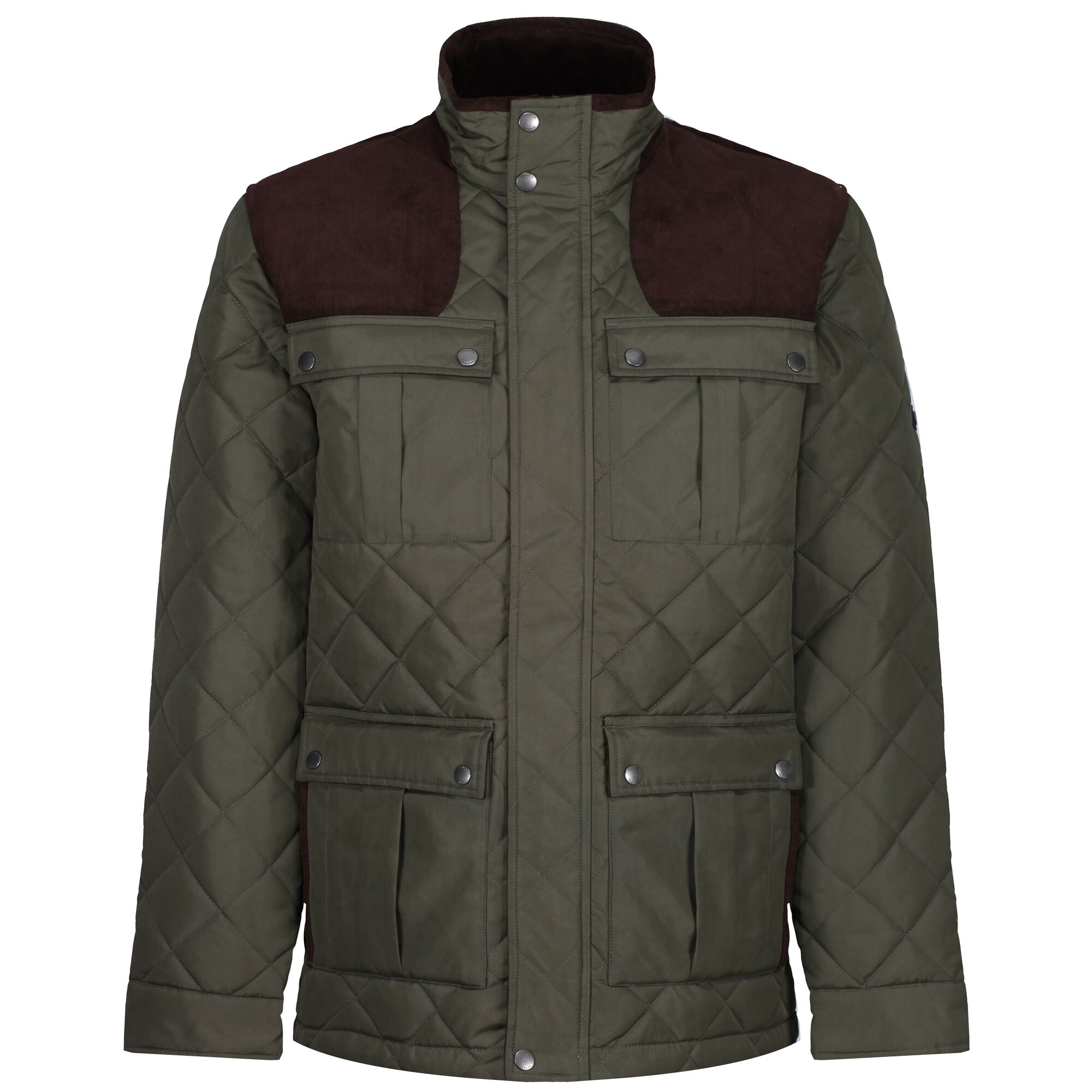 dark-khaki-tra534_41c_p_1 TRA534 Padbury Quilted Jacket - Image 1