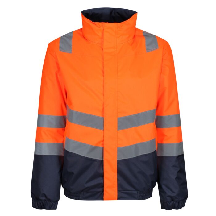 TRA218 Pro Hi Vis Bomber Jacket - Image 2