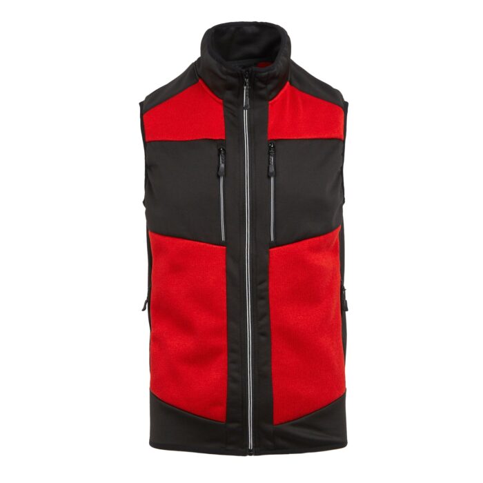 TRA914 E Volve Knit Effect Stretch Bodywarmer - Image 2