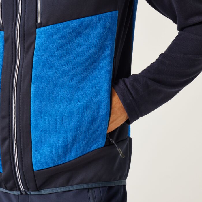TRA914 E Volve Knit Effect Stretch Bodywarmer - Image 4