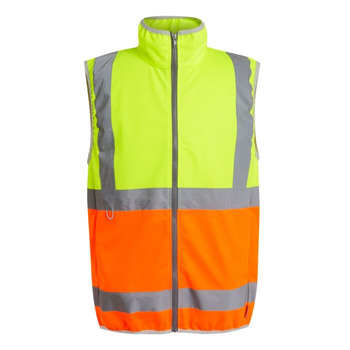 TRS257 Pro Hi Vis Full Zip Gilet - Image 6