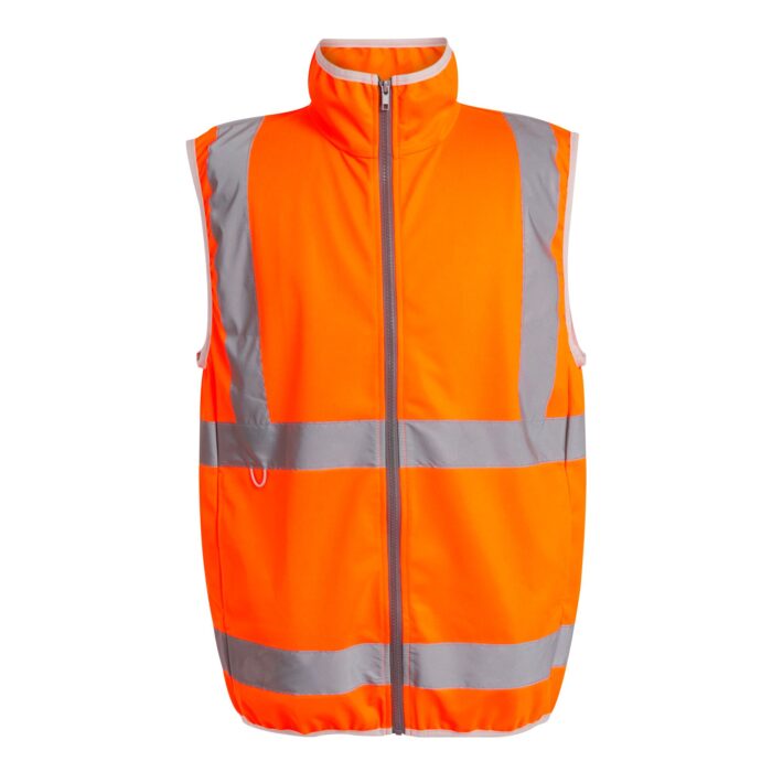 TRS257 Pro Hi Vis Full Zip Gilet - Image 3