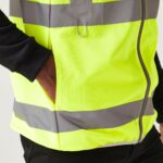 TRS257 Pro Hi Vis Full Zip Gilet - Image 2