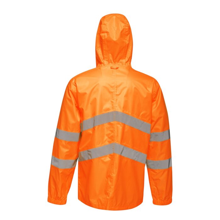 High Visibility Pro Packaway Jacket - Image 2