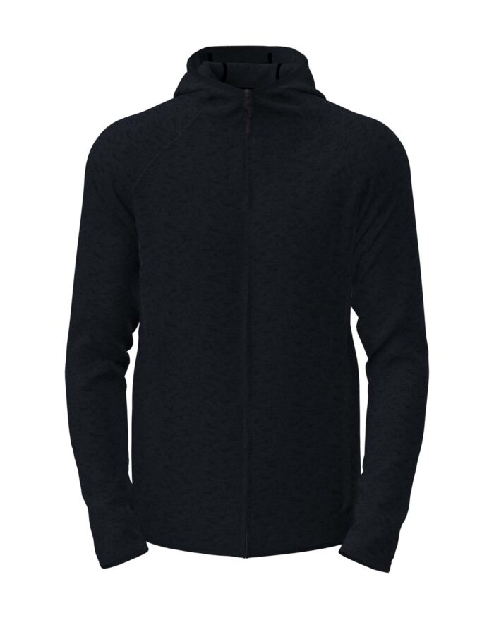 ST5460 Lux Hooded Knit Fleece Jacket - Image 2