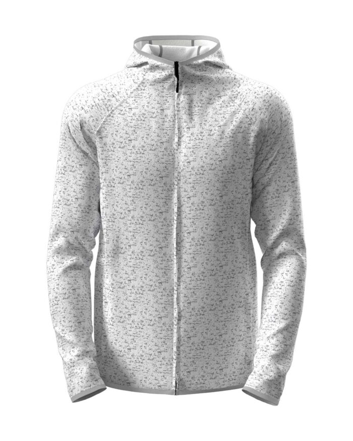 ST5460 Lux Hooded Knit Fleece Jacket - Image 3