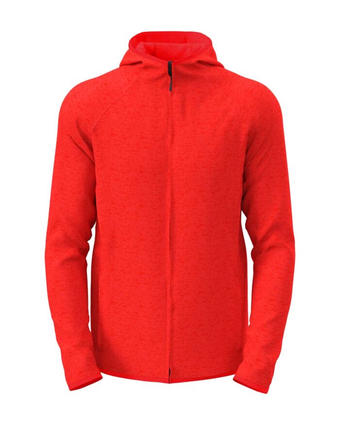 ST5460 Lux Hooded Knit Fleece Jacket - Image 4