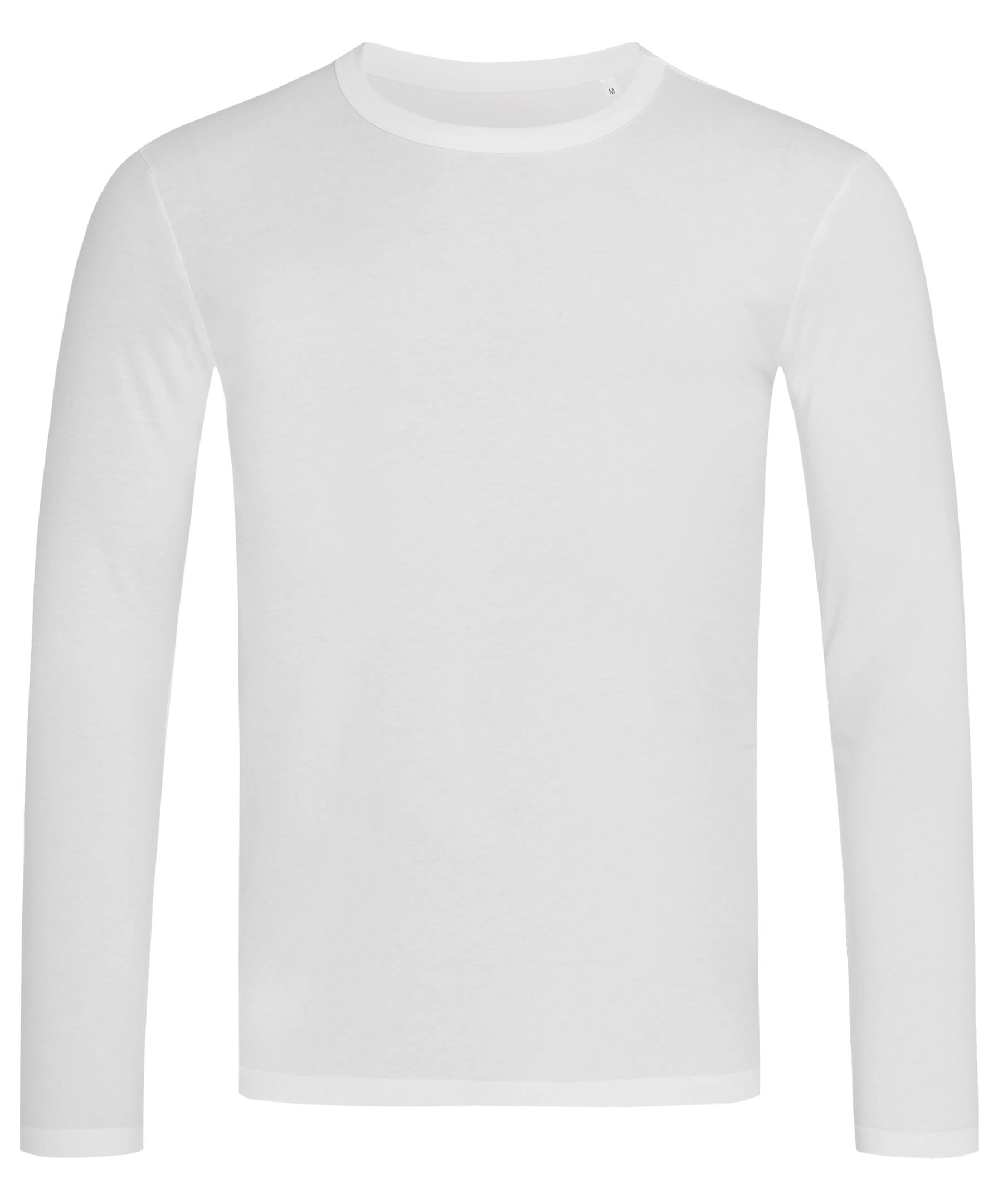 ST9040 White(1) ST9040 Morgan Crew Neck Long Sleeve - Image 1
