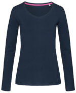 ST9720 Claire V-neck Long Sleeve T-shirt