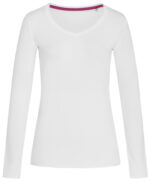 ST9720 Claire V-neck Long Sleeve T-shirt - Image 2