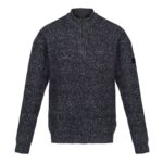 TRF673 Soloman Zip Neck Knitted Pullover - Image 2
