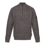 TRF673 Soloman Zip Neck Knitted Pullover